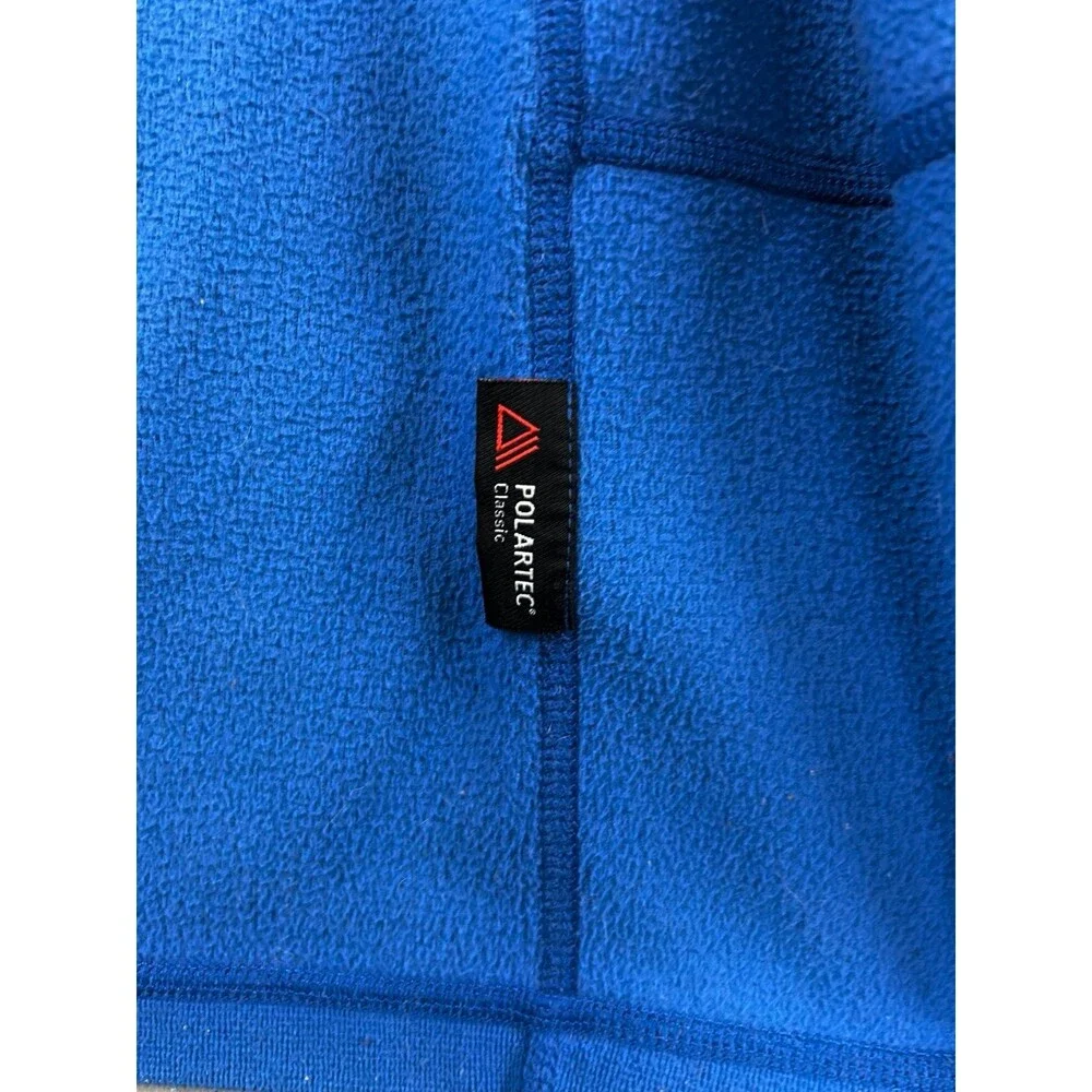 The Nortn Face Men’s Polartec Full Zip Blue Fleece Jacket 2XL